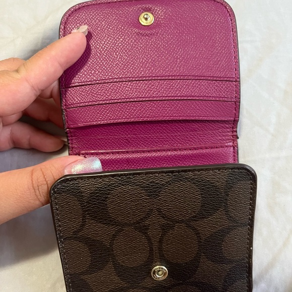 Coach vintage trifold wallet - Picture 7 of 8